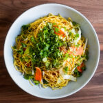 Cambodian Chowmein Finished Dish